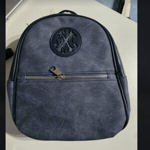 CXL by Christian Lacroix Marley PU Denim Backpack in Indigo Denim